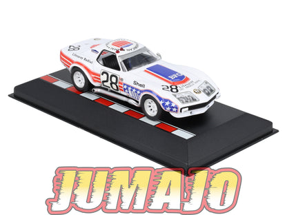 MS26 1/43 IXO Altaya 24H Du Mans CHEVROLET Corvette J.Greenwood 1972 #28