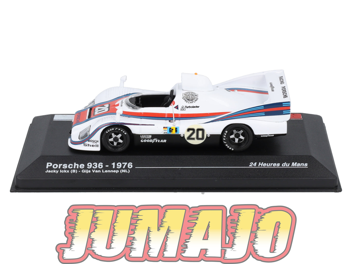 MS27 1/43 IXO Altaya 24H du Mans PORSCHE 936 J.Ickx WINNER 1976 #20