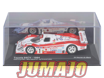 MS29 1/43 IXO Altaya 24H du Mans TOYOTA 94CV 1994 E.Irvine #1