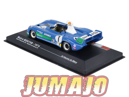 MS2 1/43 IXO Altaya 24H Le mans MATRA MS670B WINNER 1974 H.Pescarolo #7