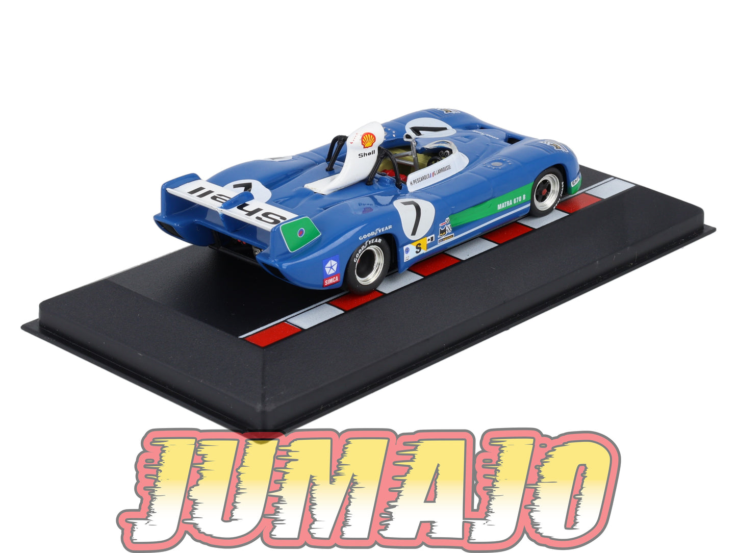 MS2 1/43 IXO Altaya 24H Le mans MATRA MS670B WINNER 1974 H.Pescarolo #7