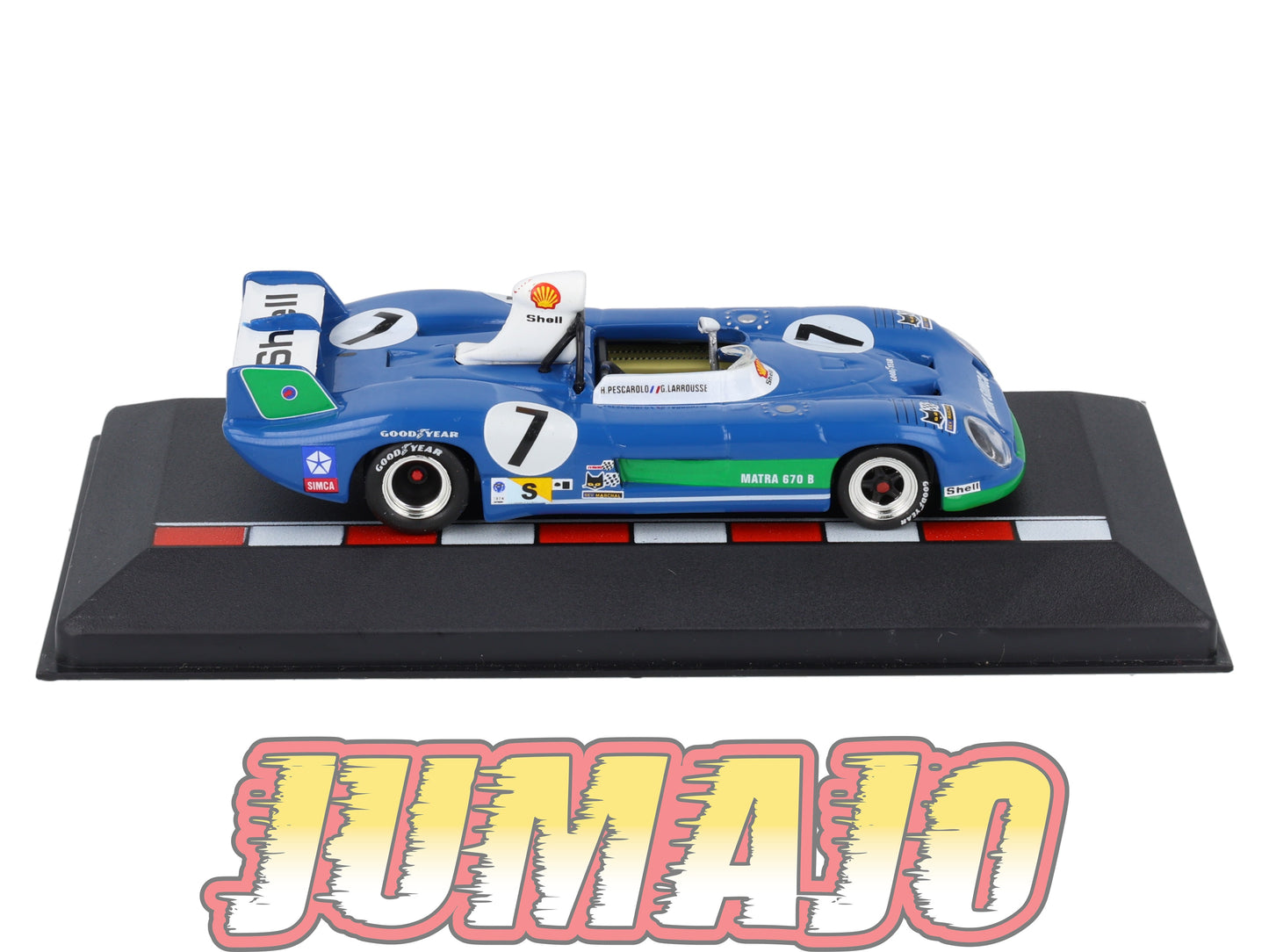 MS2 1/43 IXO Altaya 24H Le mans MATRA MS670B WINNER 1974 H.Pescarolo #7