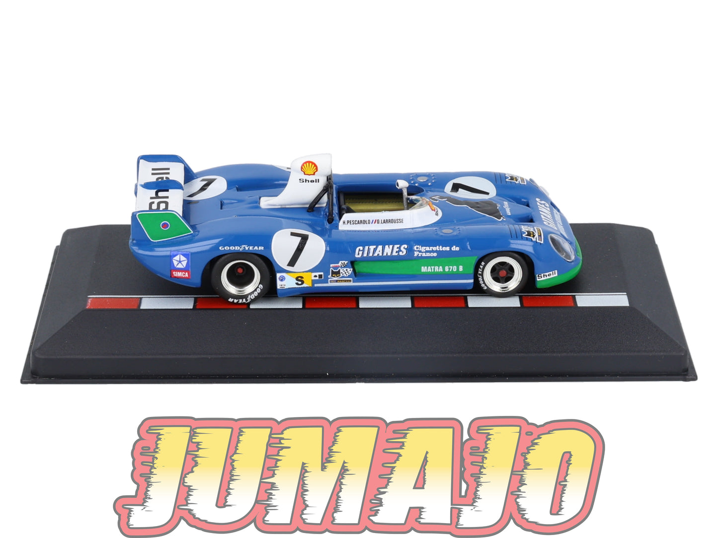 MS2 1/43 IXO Altaya 24H Le mans MATRA MS670B WINNER 1974 H.Pescarolo #7