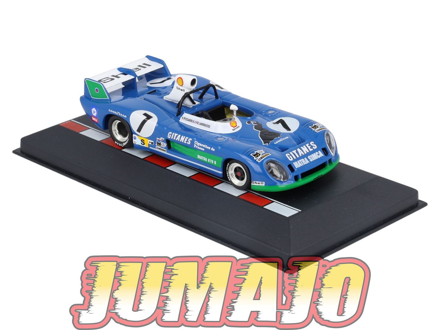 MS2 1/43 IXO Altaya 24H Le mans MATRA MS670B WINNER 1974 H.Pescarolo #7