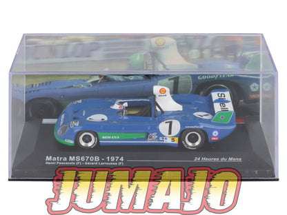 MS2 1/43 IXO Altaya 24H Le mans MATRA MS670B WINNER 1974 H.Pescarolo #7