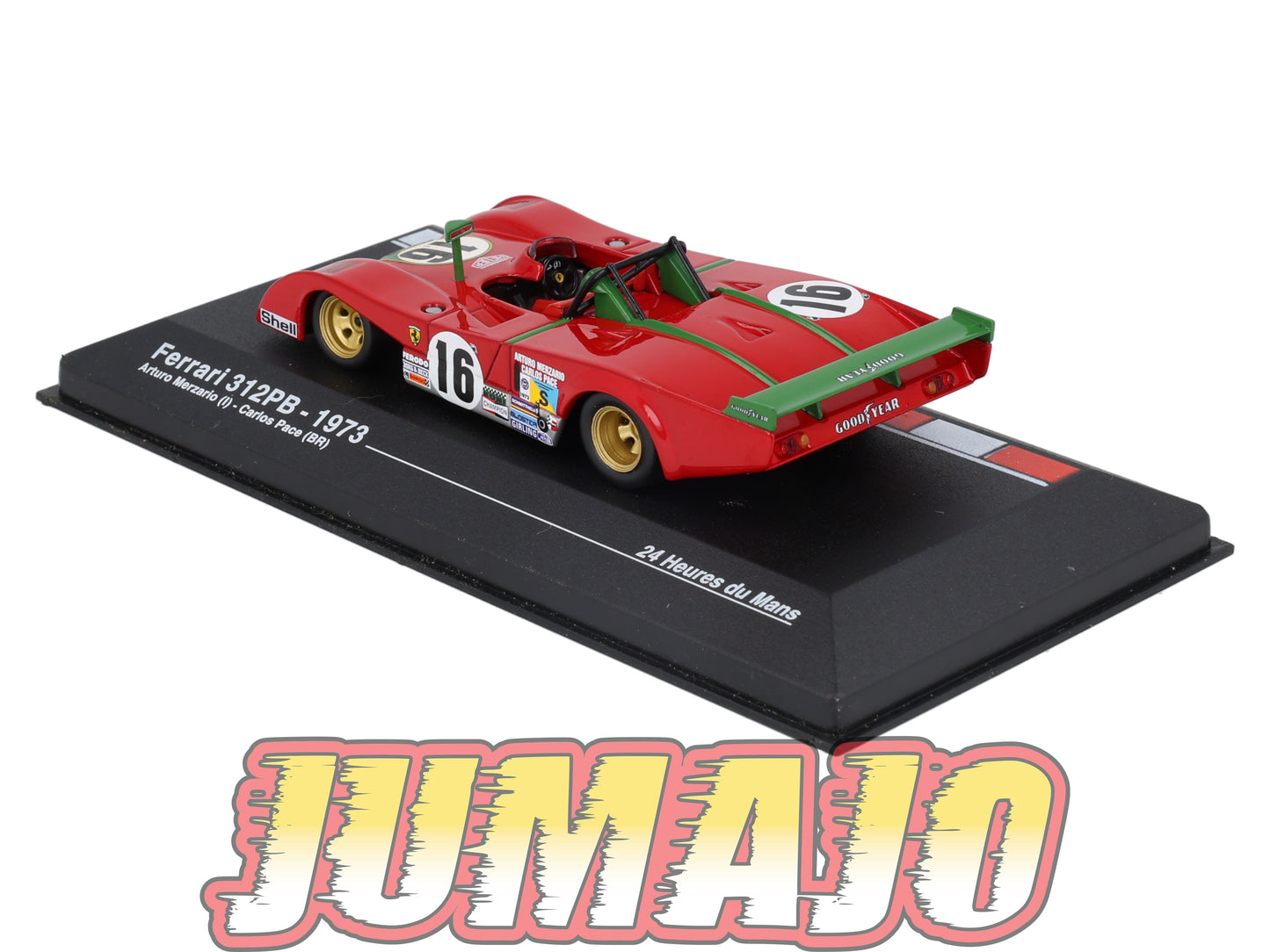 MS31 1/43 IXO Altaya 24H Du Mans FERRARI 312PB A.Merzario 1973 #16