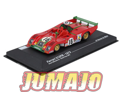 MS31 1/43 IXO Altaya 24H Du Mans FERRARI 312PB A.Merzario 1973 #16