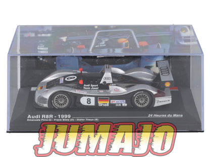 MS32 1/43 IXO Altaya 24H du Mans AUDI R8R 1999 E Pirro #8