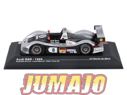 MS32 1/43 IXO Altaya 24H du Mans AUDI R8R 1999 E Pirro #8