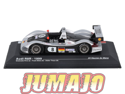MS32 1/43 IXO Altaya 24H du Mans AUDI R8R 1999 E Pirro #8