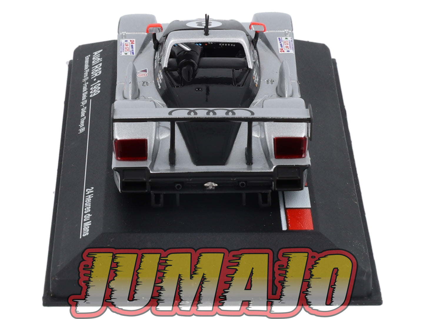 MS32 1/43 IXO Altaya 24H du Mans AUDI R8R 1999 E Pirro #8