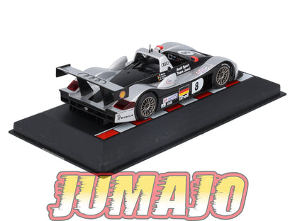 MS32 1/43 IXO Altaya 24H du Mans AUDI R8R 1999 E Pirro #8