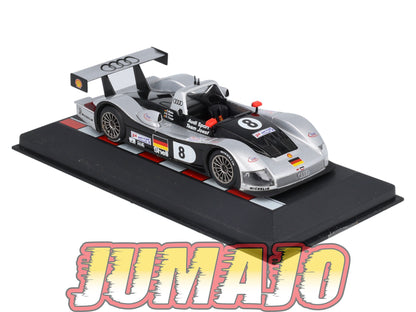MS32 1/43 IXO Altaya 24H du Mans AUDI R8R 1999 E Pirro #8