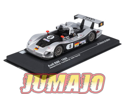 MS32 1/43 IXO Altaya 24H du Mans AUDI R8R 1999 E Pirro #8