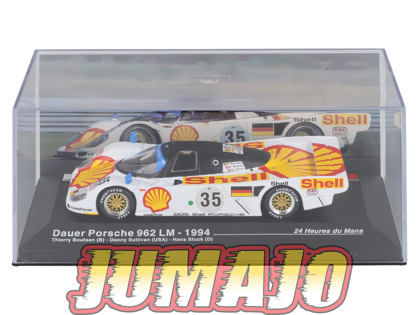 MS34 1/43 IXO Altaya 24H du Mans PORSCHE Dauer 962 LM T.Boutsen 1994 #35