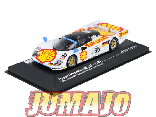 MS34 1/43 IXO Altaya 24H du Mans PORSCHE Dauer 962 LM T.Boutsen 1994 #35