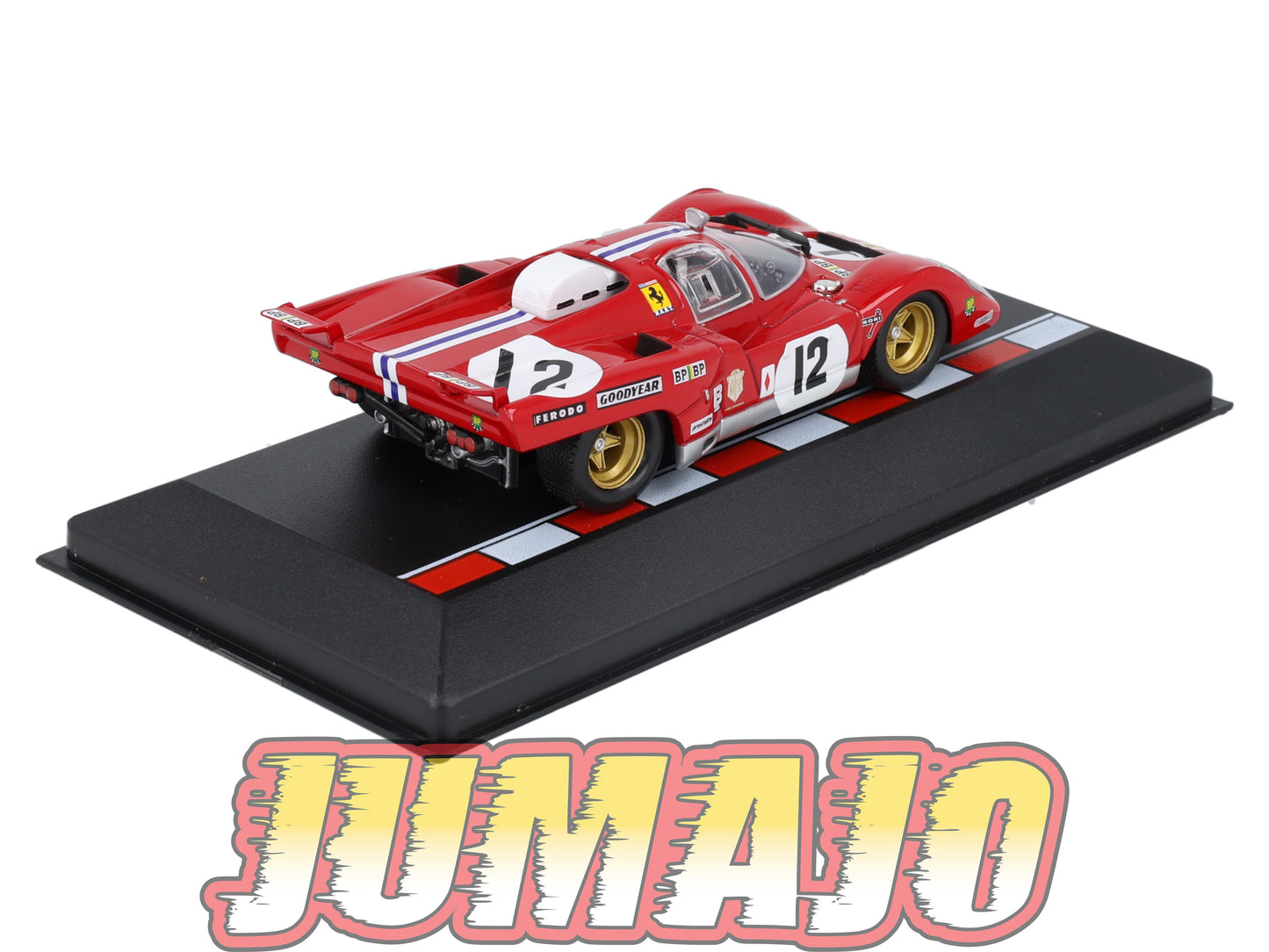 MS35 1/43 IXO Altaya 24H Du Mans FERRARI 512M S.Posey 1971 #12