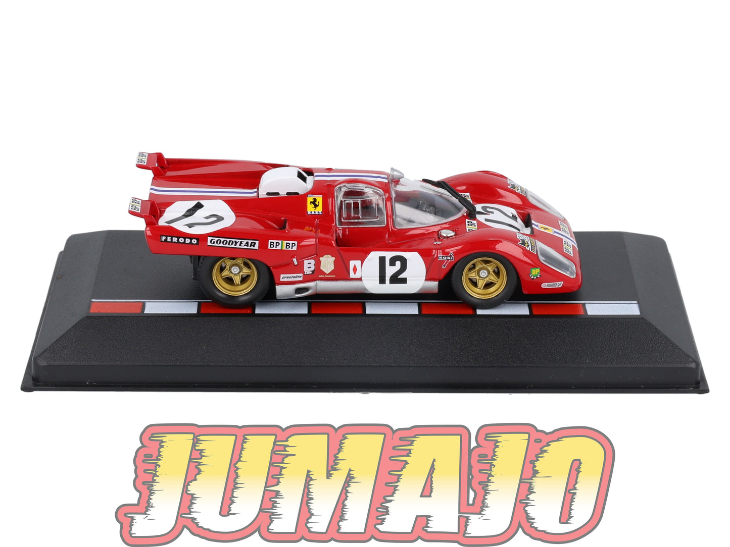 MS35 1/43 IXO Altaya 24H Du Mans FERRARI 512M S.Posey 1971 #12