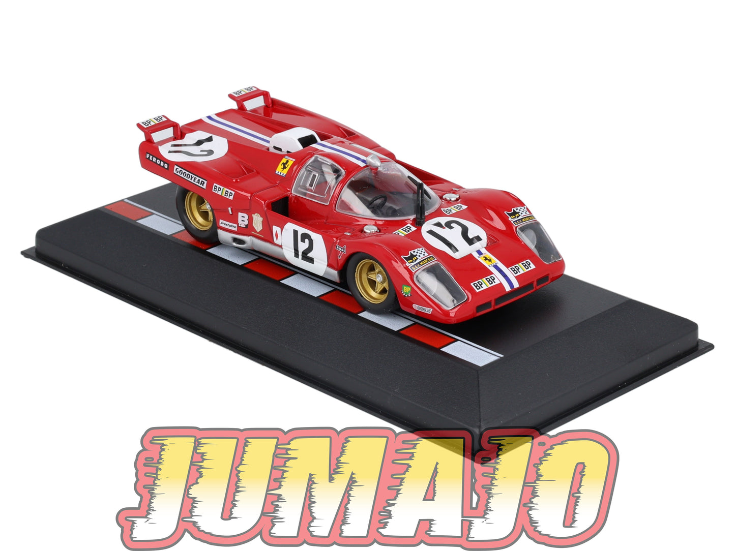 MS35 1/43 IXO Altaya 24H Du Mans FERRARI 512M S.Posey 1971 #12