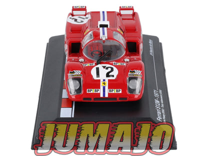 MS35 1/43 IXO Altaya 24H Du Mans FERRARI 512M S.Posey 1971 #12