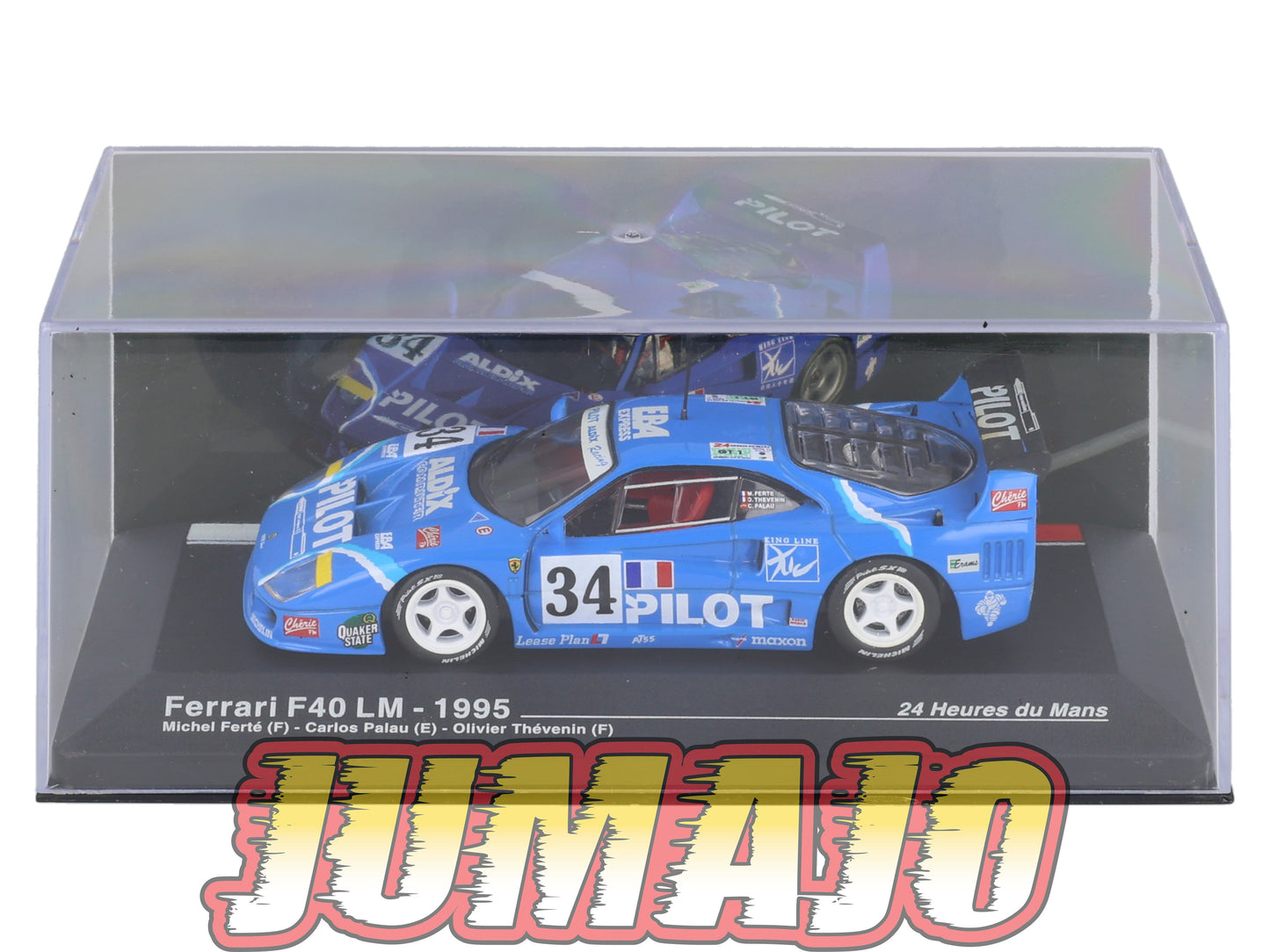 MS3 1/43 IXO Altaya 24H Le Mans FERRARI F40 LM 1995 M.Ferté #34