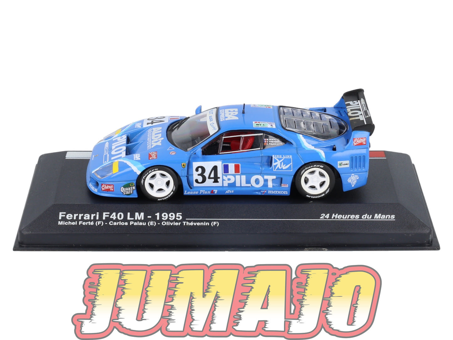 MS3 1/43 IXO Altaya 24H Le Mans FERRARI F40 LM 1995 M.Ferté #34