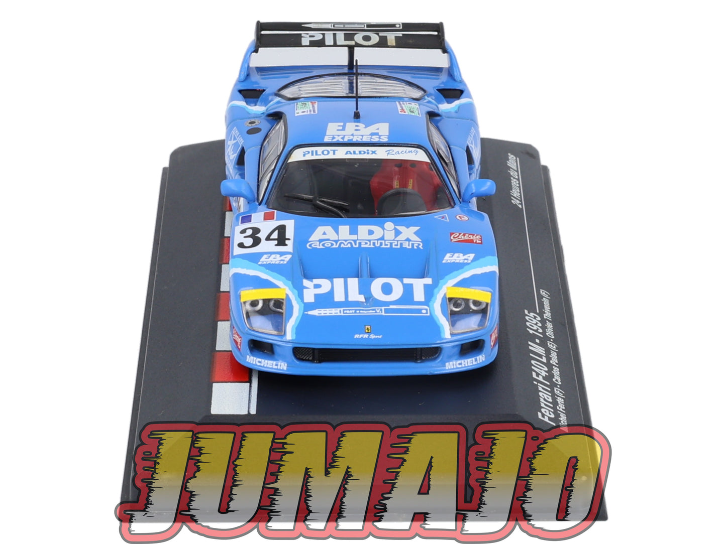 MS3 1/43 IXO Altaya 24H Le Mans FERRARI F40 LM 1995 M.Ferté #34