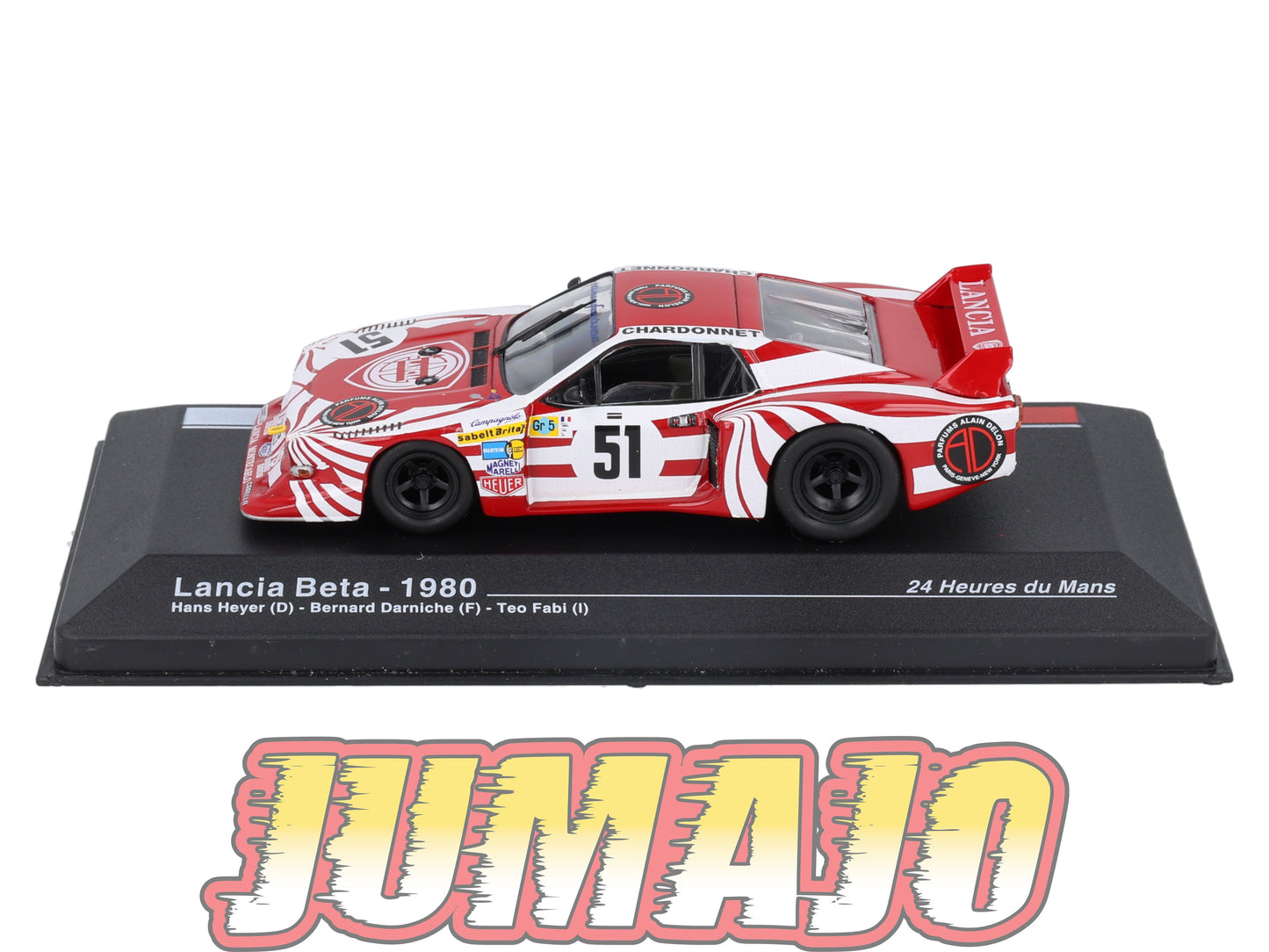 MS41 1/43 IXO Altaya 24H Du Mans LANCIA Beta H.Heyer 1980 #51