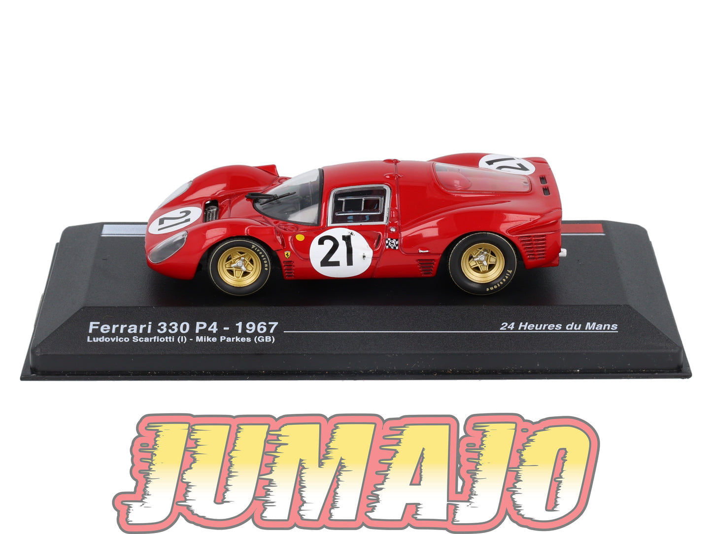 MS42 1/43 IXO Altaya 24H du Mans FERRARI 330 P4 L Scarfiotti 1967 #21