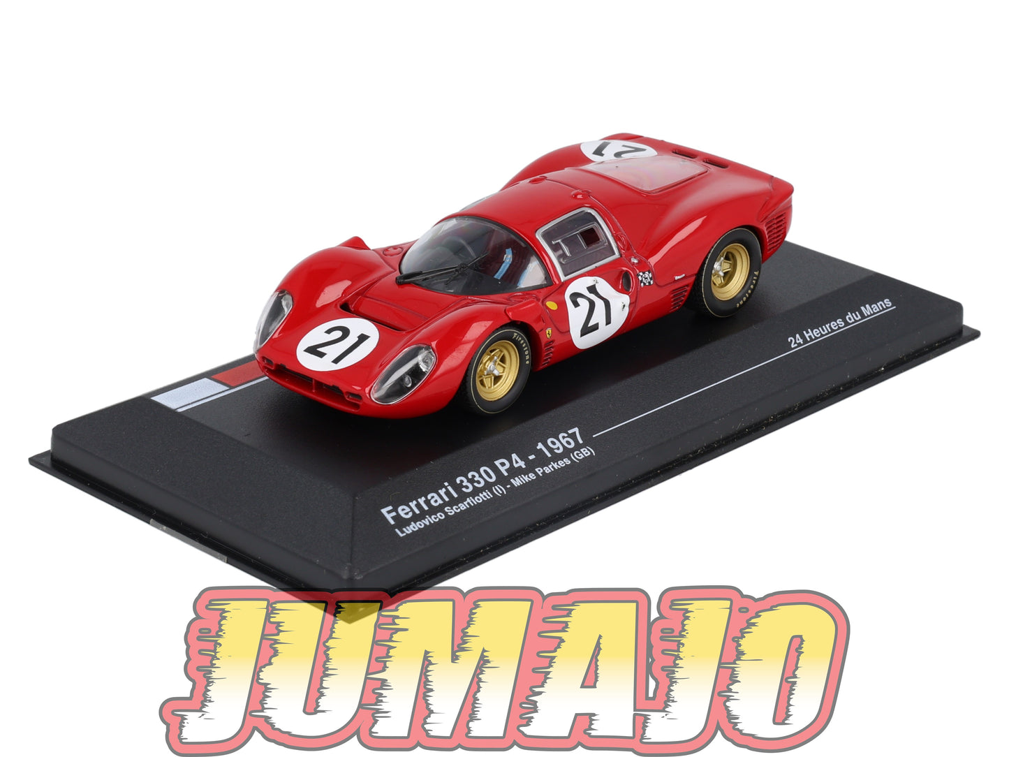 MS42 1/43 IXO Altaya 24H du Mans FERRARI 330 P4 L Scarfiotti 1967 #21