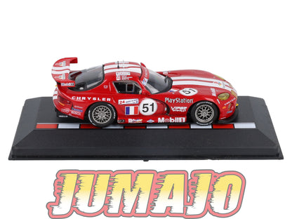 MS43 1/43 IXO Altaya 24H Le mans CHRYSLER Viper GTS-R 2000 O.Beretta #51