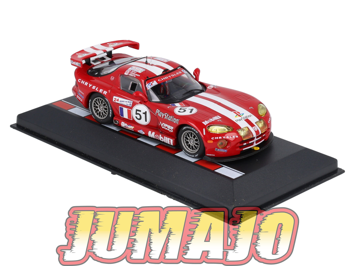 MS43 1/43 IXO Altaya 24H Le mans CHRYSLER Viper GTS-R 2000 O.Beretta #51