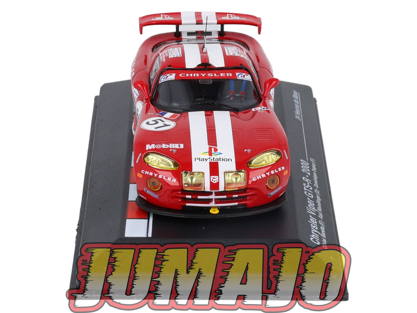 MS43 1/43 IXO Altaya 24H Le mans CHRYSLER Viper GTS-R 2000 O.Beretta #51