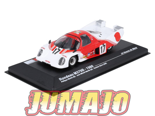 MS49 1/43 IXO Altaya 24H Le Mans RONDEAU M379B 1980 P.Martin #17