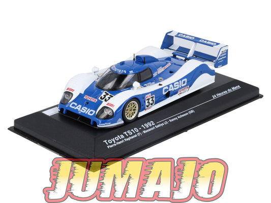 MS51 1/43 IXO Altaya 24H Le Mans TOYOTA TS10 1992 P.Raphanel #33