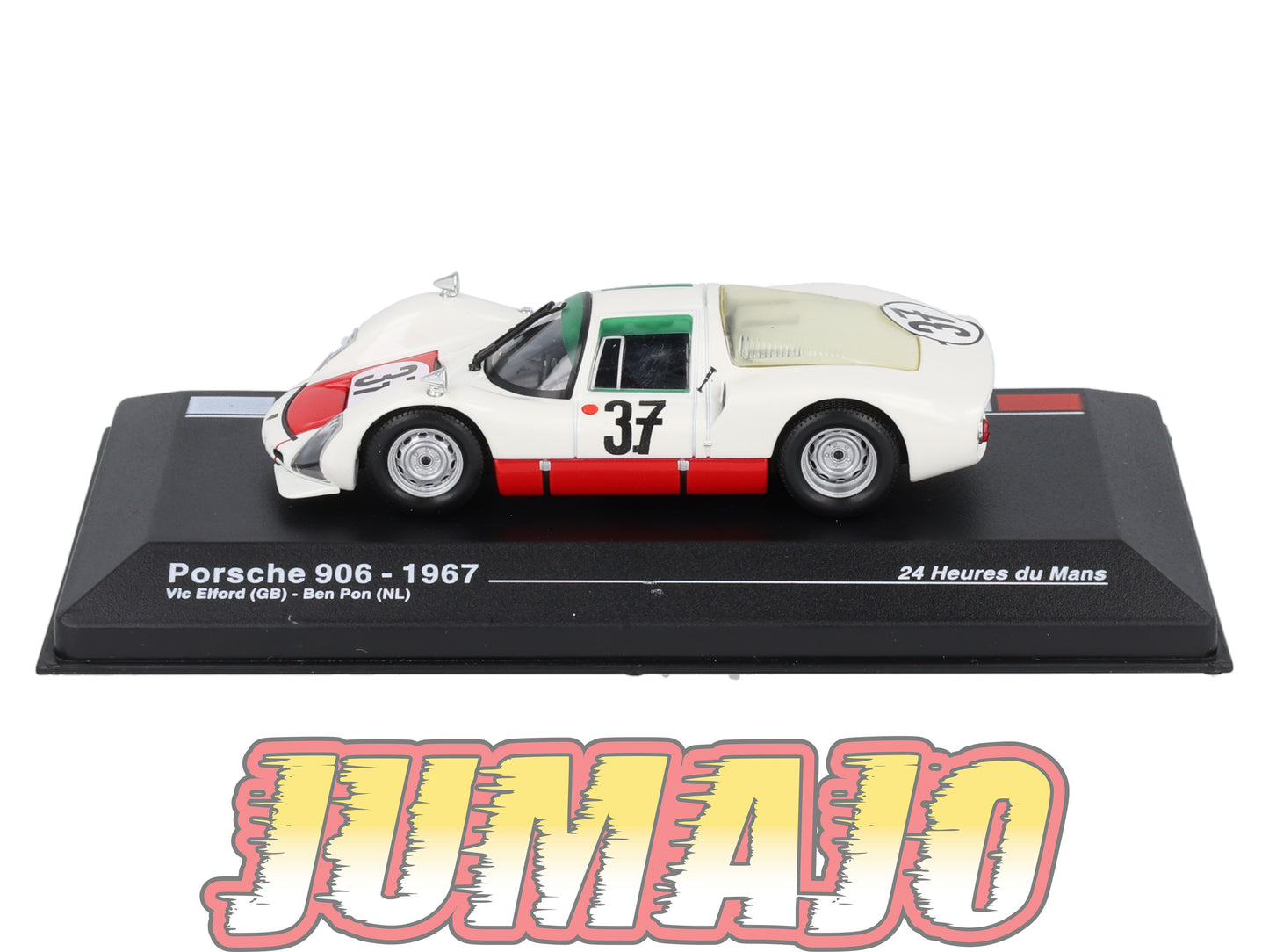 MS52 1/43 IXO Altaya 24H du Mans PORSCHE 906 V.Elford 1967 #37