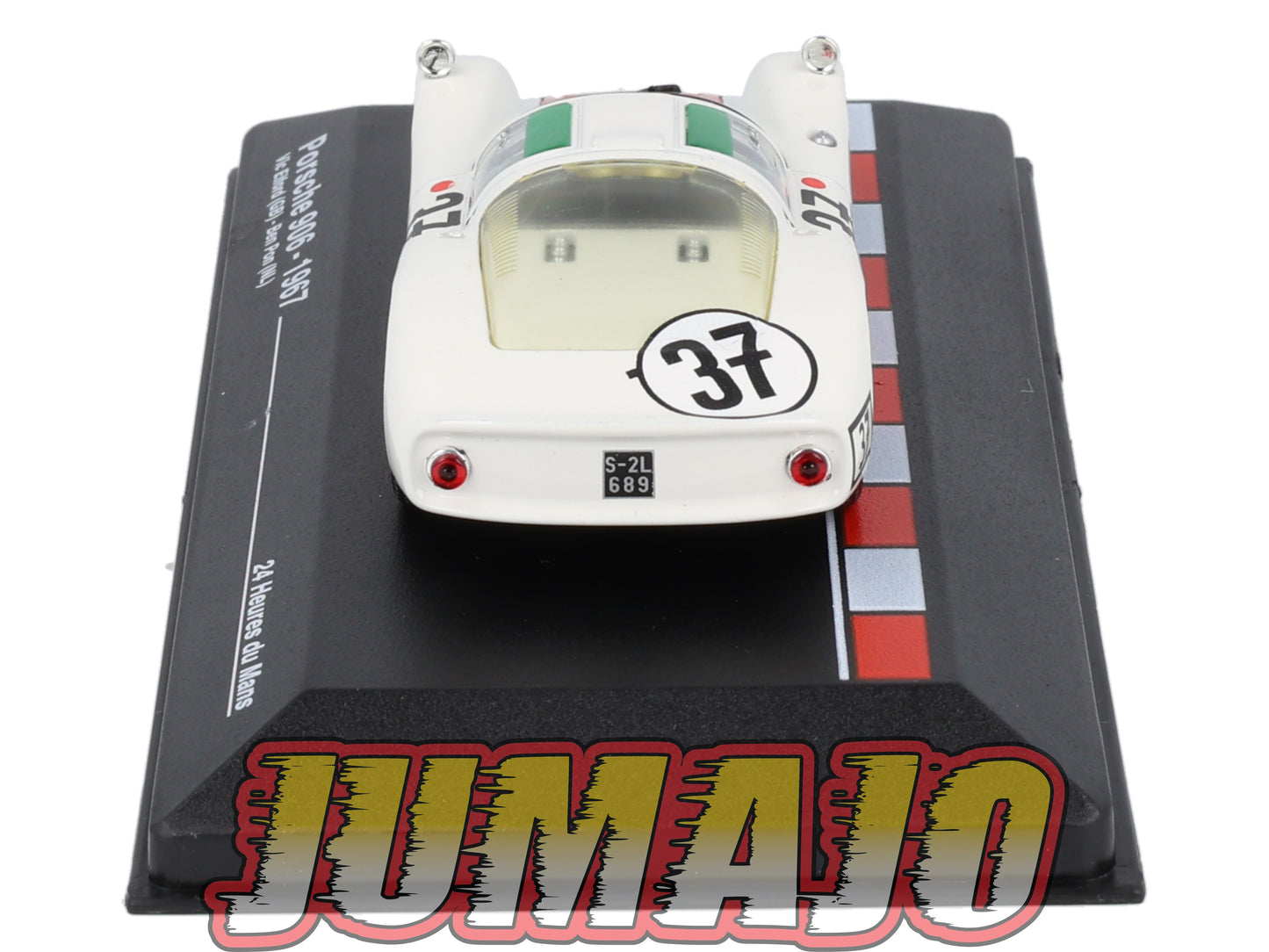 MS52 1/43 IXO Altaya 24H du Mans PORSCHE 906 V.Elford 1967 #37