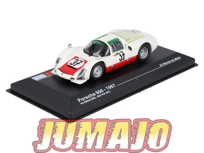 MS52 1/43 IXO Altaya 24H du Mans PORSCHE 906 V.Elford 1967 #37