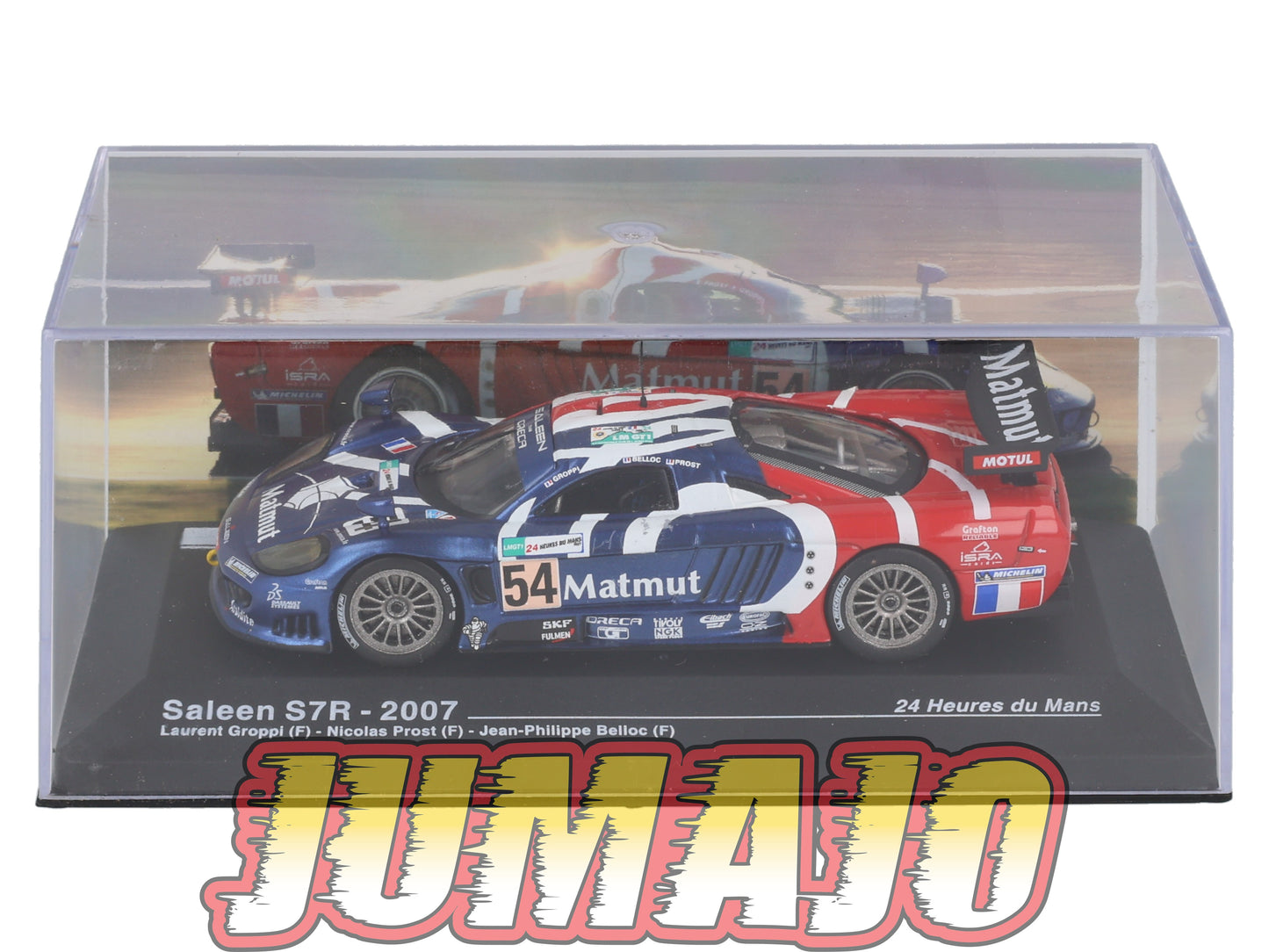 MS55 1/43 IXO Altaya 24H du Mans SALEEN S7R 2007 L.Groppi #54