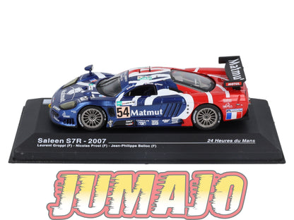 MS55 1/43 IXO Altaya 24H du Mans SALEEN S7R 2007 L.Groppi #54