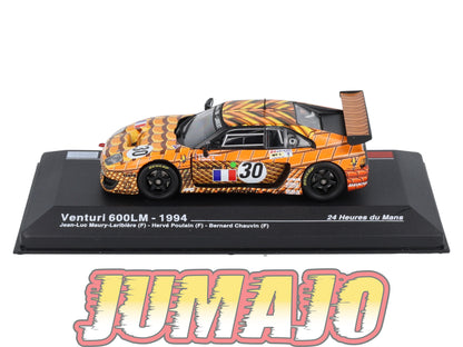 MS57 1/43 IXO Altaya 24H du Mans VENTURI 600LM J-L.Maury 1994 #30