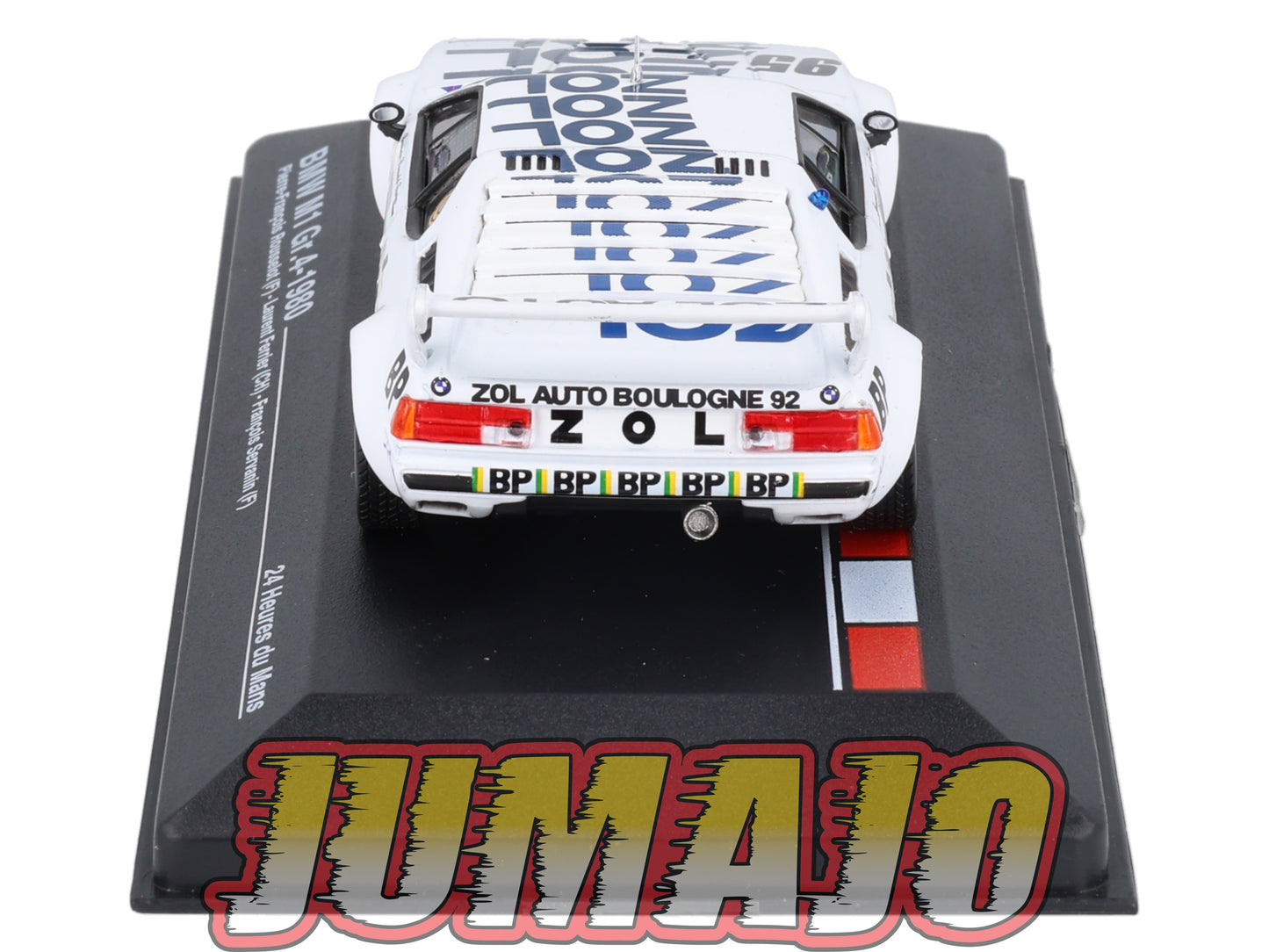 MS58 1/43 IXO Altaya 24H Du Mans BMW M1 Gr.4 Rousselot 1980 #95