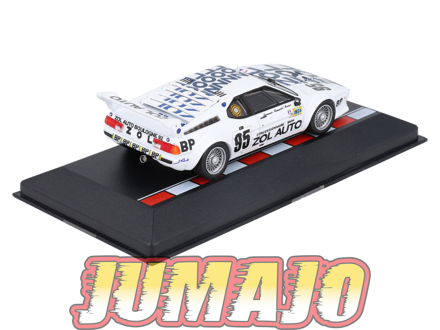 MS58 1/43 IXO Altaya 24H Du Mans BMW M1 Gr.4 Rousselot 1980 #95