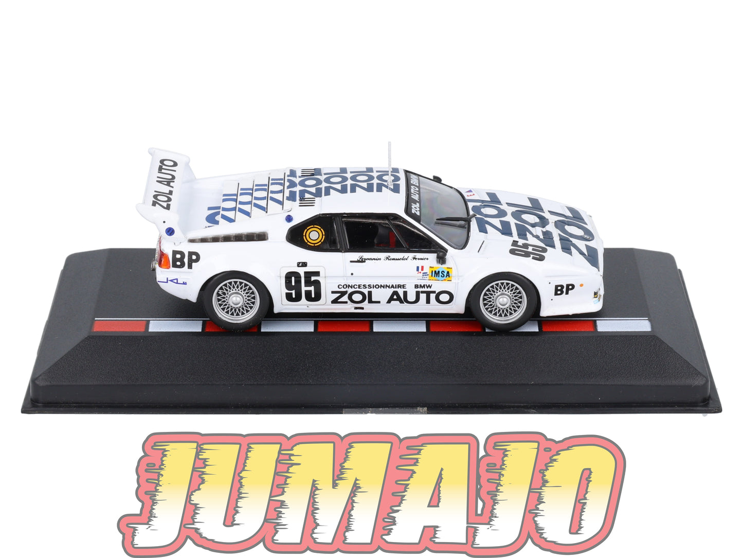 MS58 1/43 IXO Altaya 24H Du Mans BMW M1 Gr.4 Rousselot 1980 #95