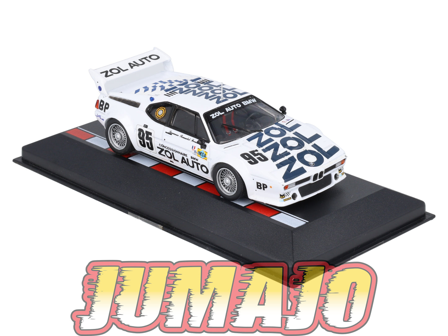 MS58 1/43 IXO Altaya 24H Du Mans BMW M1 Gr.4 Rousselot 1980 #95