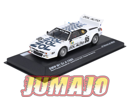 MS58 1/43 IXO Altaya 24H Du Mans BMW M1 Gr.4 Rousselot 1980 #95