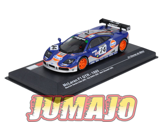 MS62 1/43 IXO Altaya 24H Le mans MCLAREN F1 GTR 1995 M.Sandro #24