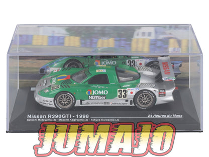 MS65 1/43 IXO Altaya 24H du Mans NISSAN R390GTI 1998 S.Motoyama #33