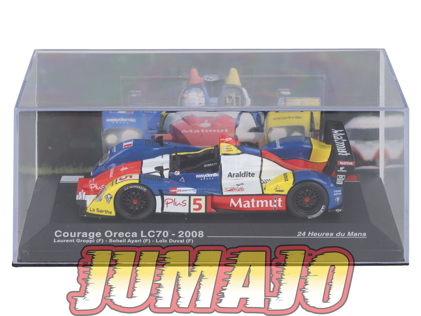 MS66 1/43 IXO Altaya 24H du Mans COURAGE Oreca LC70 2008 L.Groppi #5