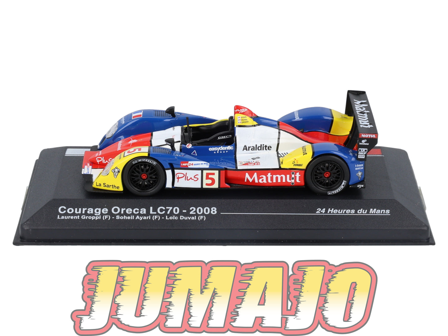 MS66 1/43 IXO Altaya 24H du Mans COURAGE Oreca LC70 2008 L.Groppi #5